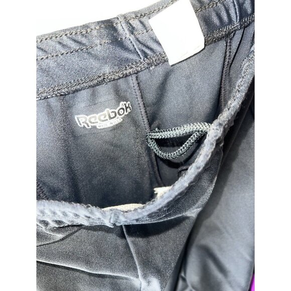 Vtg 80/90’s REEBOK SPORT Pants Size M Nylon Spandex Leggings USA Made T - Picture 4 of 7